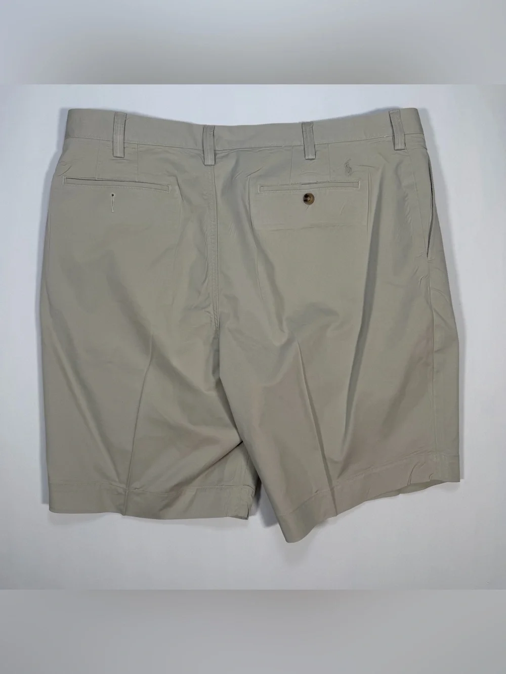 Ralph Lauren Beige Flat-Front Men’s Shorts